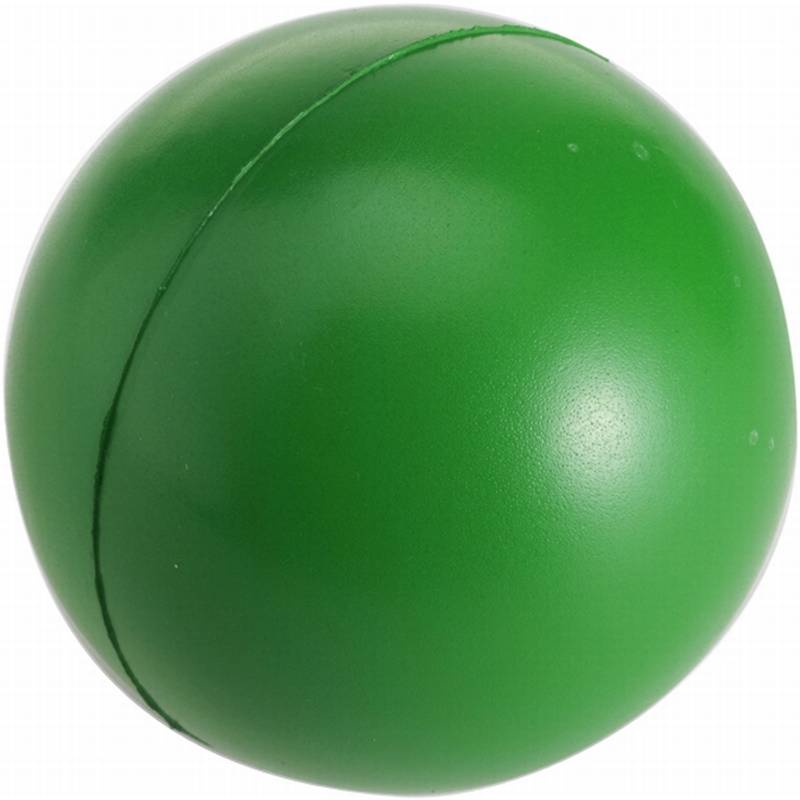 BUBIK antistresová loptička, polyuretanový penový materiál, zelená